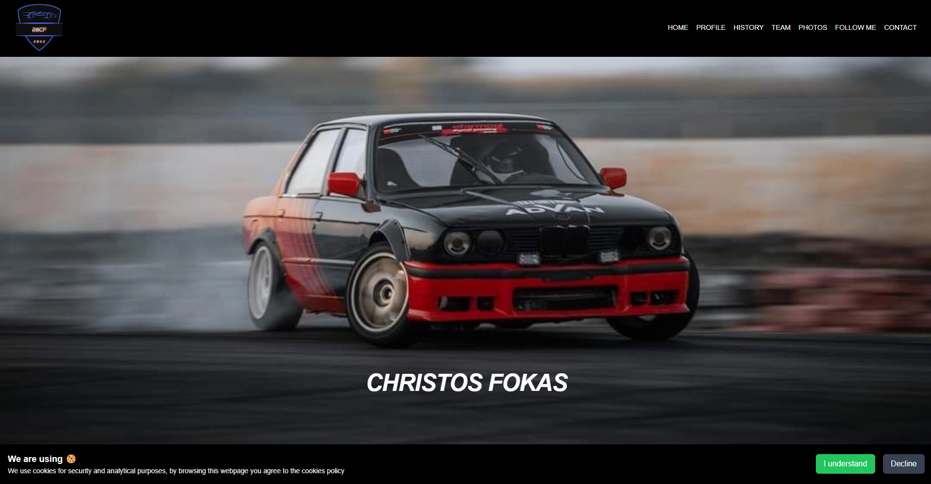 Christos Fokas - Official Portfolio preview